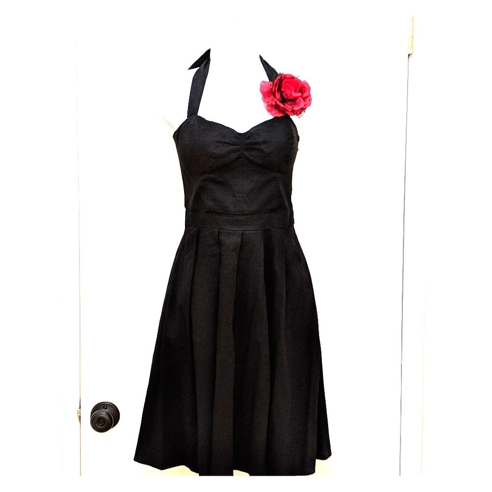 Bebe dress - vintage inspired, halter